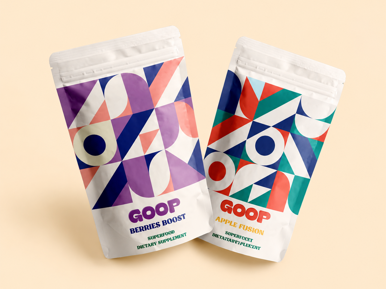 GOOP Superfood — Branding, Packaging, Art Direction