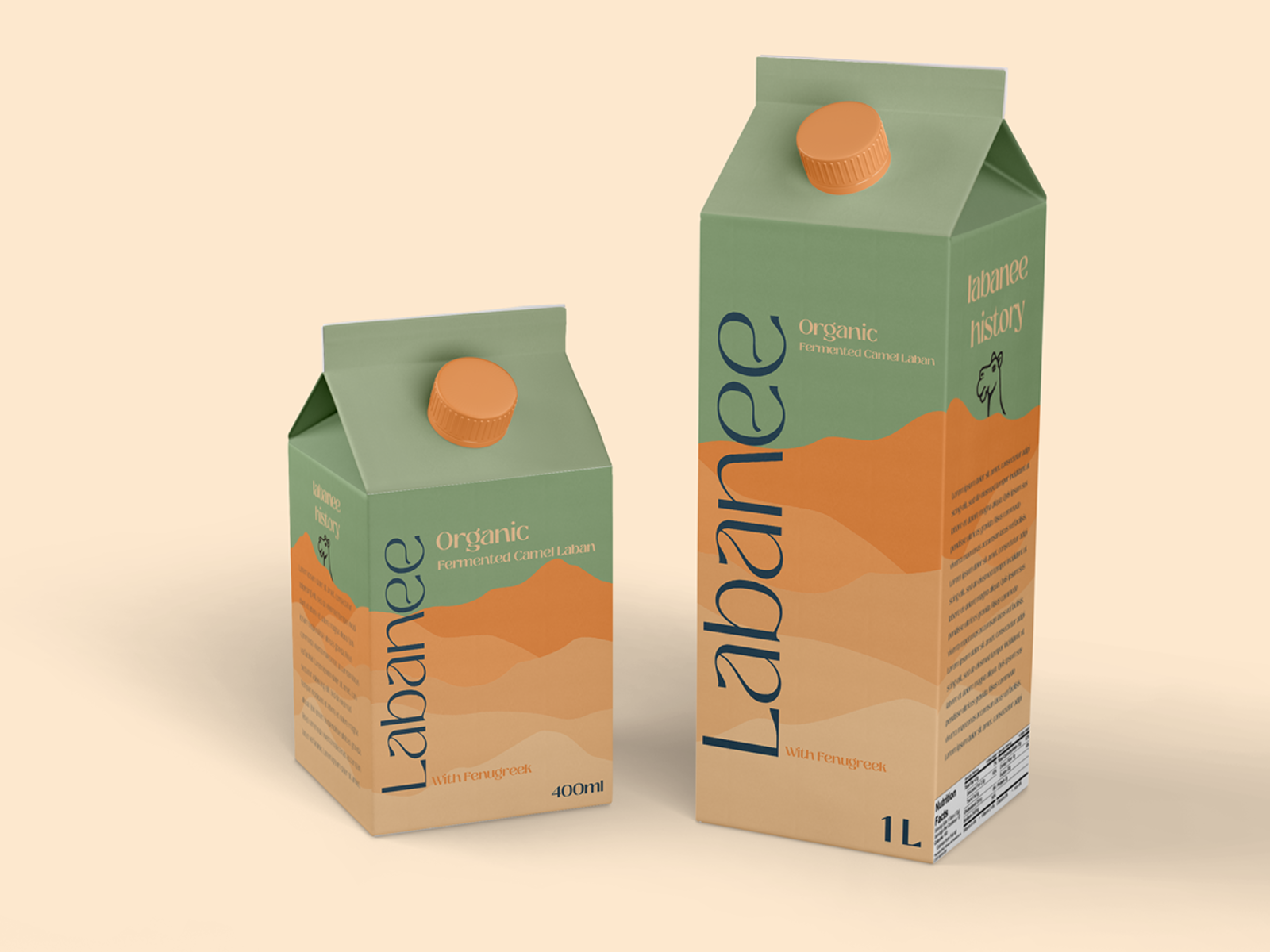 Labanee Fermented Laban — Branding, Packaging, Art Direction